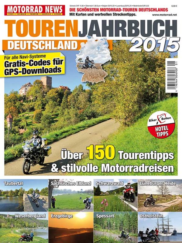 Bild von Touren Jahrbuch Deutschland 2015